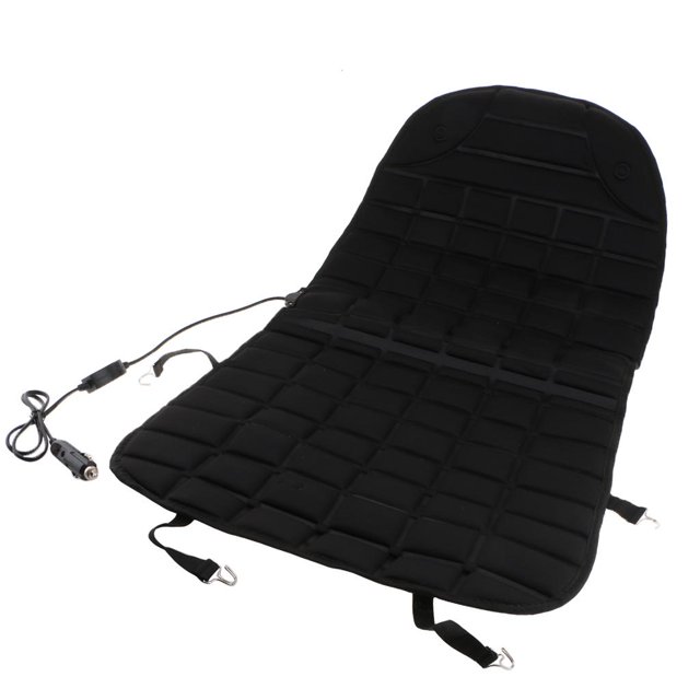 DC 12V Cars Cojín Calefactado Asiento Calentador Cojín Calefacción Cubierta Caliente Compuesto de Fibra Cola Asiento de cojín de calefacción para automóvil