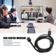 thumbnail image 3 of Cámara Web De Pantalla Media, ángulo De 120 Grados Contacto Visual Sonido Claro Micrófono De Enfoque Automático Cámara Web USB Plug And Play Para Videoconferencia, 3 of 7