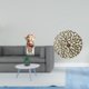 thumbnail image 2 of Escultura de , estatua de hierro forjado para año Nuevo, oficina, sala de estar, placa rústica para colgar en la pared, figura decorativa 3D, 2 of 8