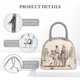 thumbnail image 4 of Fotbe Cowboys Riding Horses Bolsa de Almuerzo con Estampado, Lonchera Aislada, Contenedor de Comida Reutilizable Tipo Cooler a Prueba de Fugas, 4 of 6
