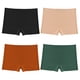 thumbnail image 1 of TrowBridge-bóxer sin costuras para mujer, lencería transpirable, cómoda, ropa interior de satén de seda, 4 piezas, 1 of 4