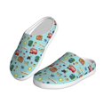 thumbnail image 2 of Lsque Travel1 Pattern Womens Comfort Cotton on Scuff With Memory Foam and Anti-skid Sole Slipper-35/36, 2 of 7