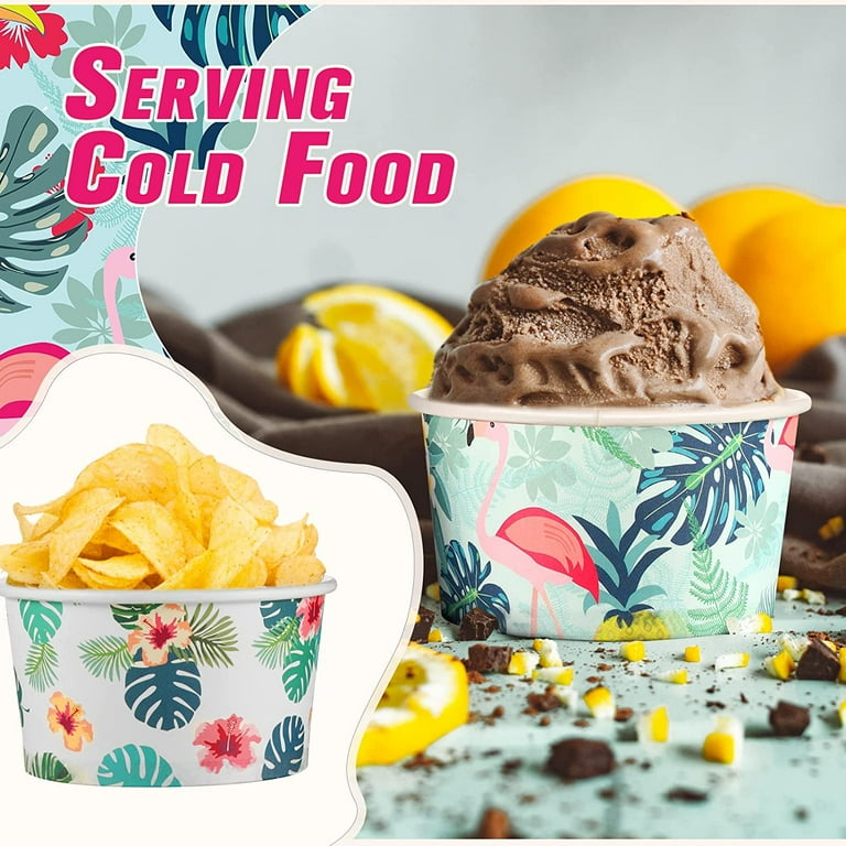 RTHG-120 Count Hawaiian Summer Party Supplies Ice Cream Bowls