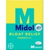 Midol Bloat Relief Caplets, 30 Count
