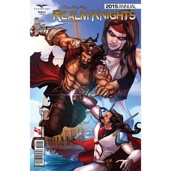 Grimm Fairy Tales presents Realm Knights (2nd Series) Annual #1D VF ; Zenescope Comic Book