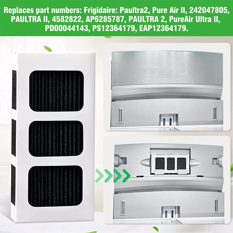6X Replacement Refrigerator Air Filter For Frigidaire Paultra2 Pureair Ultra Ii