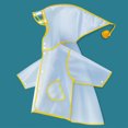 thumbnail image 2 of Toddler Kids Waterproof Raincoat Toddler Kids Boys Girls Solid Color Rainwear Children Raincoat with Hooded Jacket Coat Hoodies Breathable Kids Rain Jackets,Yellow,4-5 Years, 2 of 7