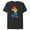 Dark Heather, variant on Disney Mickey Mouse Pride Classic Pose Rainbow Icon Fill - Short Sleeve Blended T-Shirt for Adults - Customized-Yellow