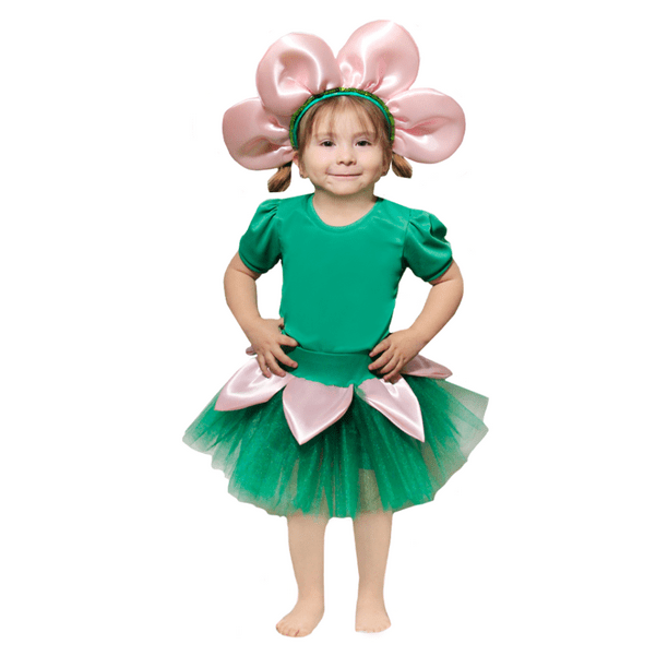 Disfraz de Primavera Rosa Fx Costumes Tutu Deluxe Infantil Niñas Talla 1 a 3 años