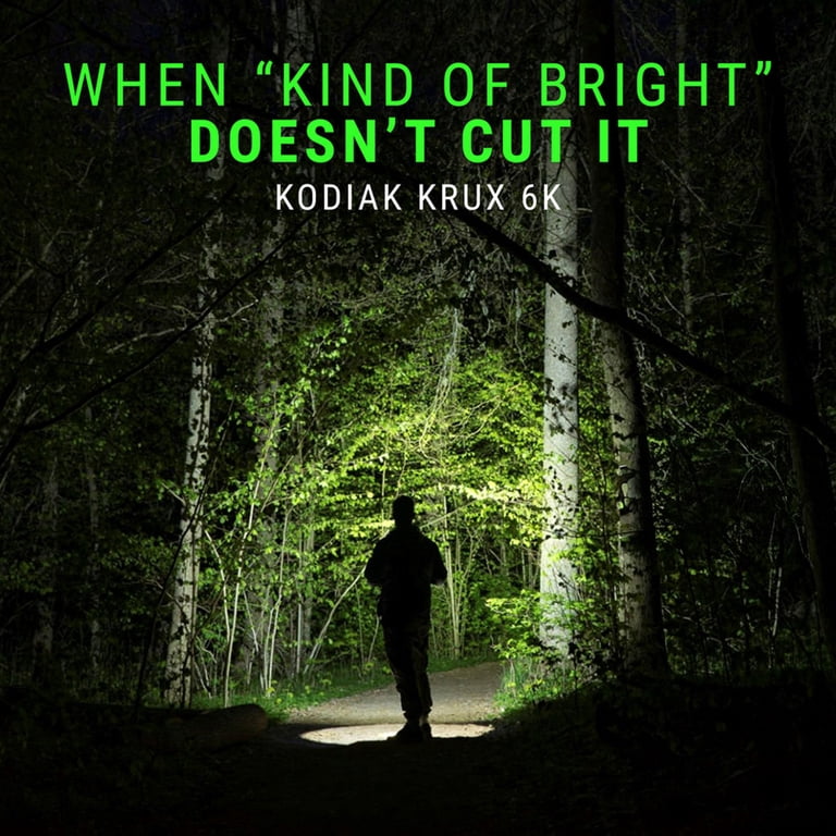 Kodiak Krux 6000-Lumen LED Work Light, USB-C Rechargeable