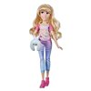 Disney Princess Comfy Squad Aurora Fashion Doll, Toy Inspired by The Movie Ralph Breaks The Internet, Casual Outfit Doll for Girls 5 and Up , Pink