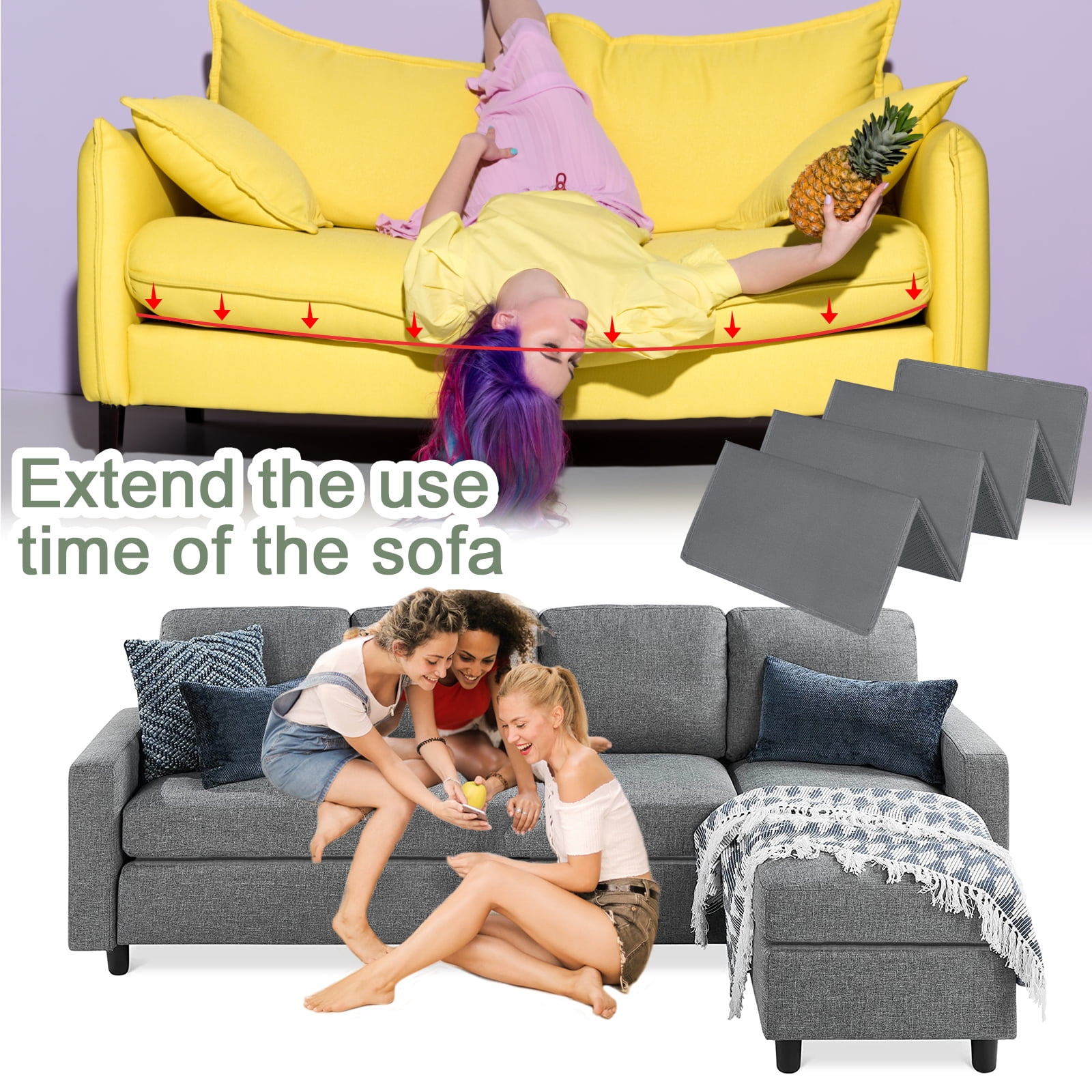 Sagging Sofa Cushion Support, Seat Saver - Walmart.com