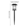 thumbnail image 2 of Luces Solares Para Césped 600Mah Luces De Paisaje Alimentadas Por Energía Solar Ip65 Impermeable Luz Blanca Cálida Luces De Camino Para Jardín Patio Trasero 2 Uds sonducket HA017393-00, 2 of 7