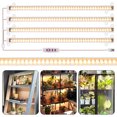 thumbnail image 3 of Rosnek Led Grow Lights Strips for Indoor Plants, Sunlight Full Spectrum 42-288 LEDs Plant Lamp with Auto Timer for Shelves Hydroponics Succulent, 3 of 10