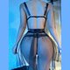 thumbnail image 3 of Gibobby Lencería mujer erótica Conjunto de lencería sexy para mujer con liguero, brasier de encaje y bragas conjunto de tirantes exóticos(Negro, XG), 3 of 5