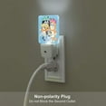 thumbnail image 5 of Johaoi Bluey for LED Night Light, Night Lights Plug into Wall with Dusk-to-Dawn Sensor Nightlight for Bedroom, Bathroom, Nursery, Hallway, Kitchen-UK, 5 of 7