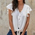 thumbnail image 3 of Birdeem Mode Femmes Blouse Décontractée Populaire Sans Manches Col en V, 3 of 6