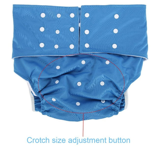 Housse de Couche de Poche Adulte Lavable en 5 Couleurs, Poche Adulte, Tissu Réutilisable Réglable