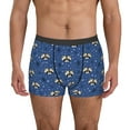thumbnail image 1 of Fotbe Raccoon blue point Calzoncillos Tipo Boxer con Bolsa de Soporte Total para Hombre, X-Temp Fresco, Transpirable y de Secado Rápido-X-Large, 1 of 5