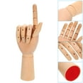 thumbnail image 3 of Modelo de mano de madera Uxcell de 12", maniquí de artista, modelo de mano derecha flexible y móvil, figura articulada, 3 of 6