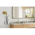 thumbnail image 5 of ABPETE Antique Brass Towel Hook, Brass Bathroom Robe Hook, Rustic Double Towel Hooks Bath Farmhouse Coat Clothes Hook Wall Mounted for Bathroom Kitchen Washroom, 5 of 6