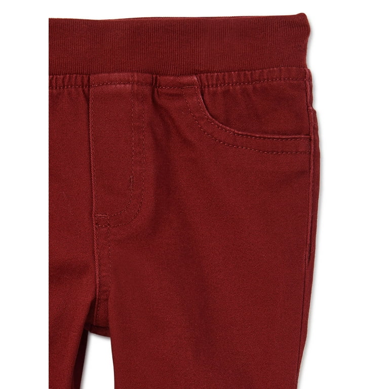 Burgundy pants for toddlers sale