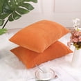 thumbnail image 3 of Unique Bargains 2-Piece Polyester  Corn Striped Cushion Covers Throw Pillow Cover, 3 of 10
