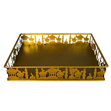 

Eid Decorations Eid Mobarak Moon Star Food Tray with Moon Star