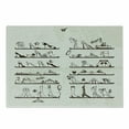 thumbnail image 1 of High Heels Cutting Board, Different Feminine Shoes on Shelves Love Shopping Grunge Backdrop Sketch, Decorative Tempered Glass Cutting and Serving Board, in 3 Sizes, by Ambesonne, 1 of 2