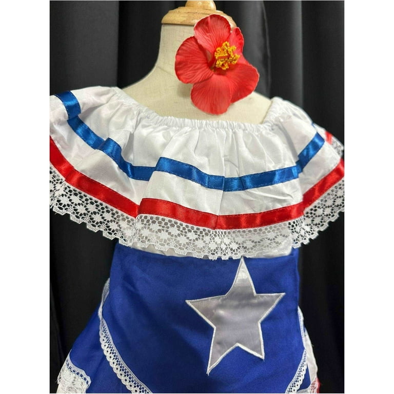 Puerto rican traditional dress for sale best sale