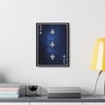thumbnail image 6 of Three Of Clubs Space Background Playing Card Canvas Wall Art for Home Decor Ready-to-Hang, 6 of 18