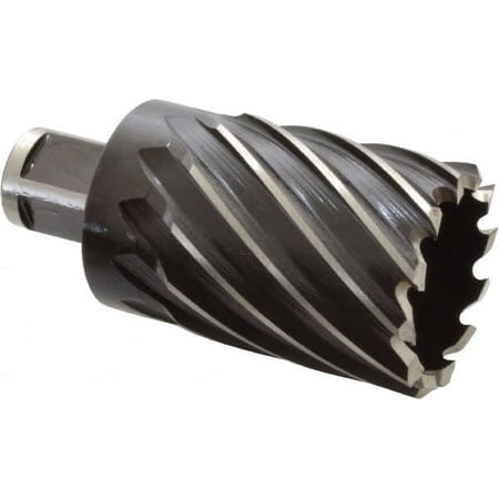 UPC: 0045242208043 | 1-5/8  Diam x 2  Deep High Speed Steel Annular Cutter