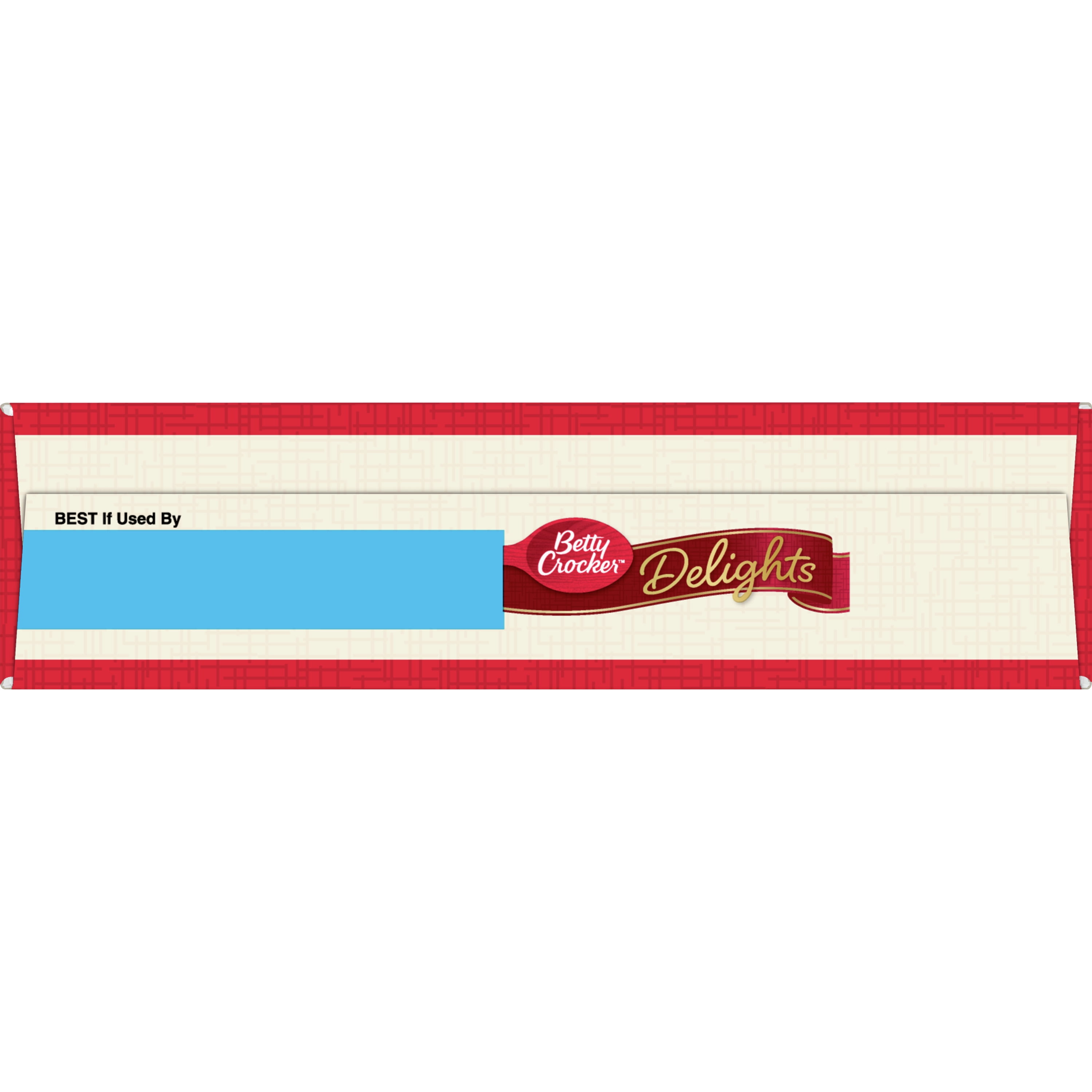 Betty Crocker Delights Super Moist Cherry Chip Cake Mix, 15.25 oz.