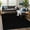 Black, variant on Beverly Rug Non-Slip Machine Washable 5 x 7 Brown Indoor Area Rugs