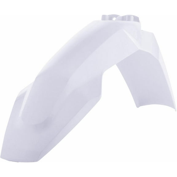 Acerbis Front Fender for Husqvarna 2016-2023 Off-Road Dirt Bike - White, OE Replacement, Pre-Drilled (2462596811)