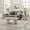 Beige Faux Marble, variant on Roundhill Furniture Mchome 3-Piece Coffee Table Set, Coffee Table and Two End Tables, Black Finish