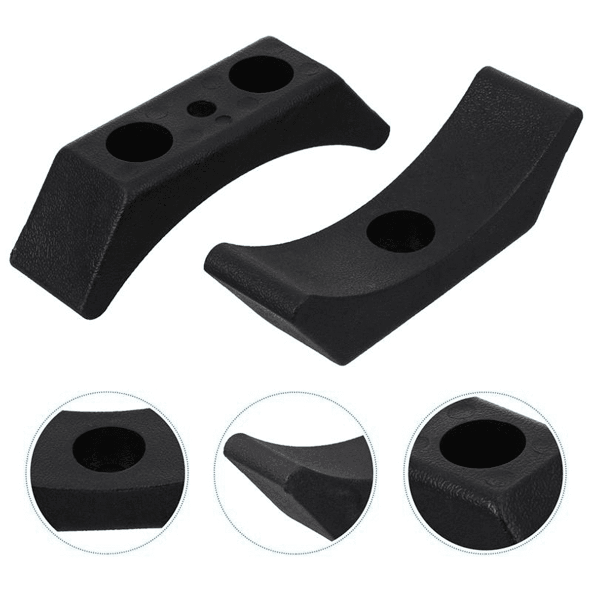 20 Pcs Dumbbell Racks Dumbbell Holders Dumbbell Brackets Dumbbell Storage Weight Stands,20 x Dumbbell Racks,black