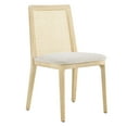 thumbnail image 5 of Monarch Dining Side Chair in Antique White Natural Heathered Weave Ivory, 5 of 9