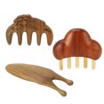 thumbnail image 2 of Peines Meridianos De Sándalo, 3 Peines De Madera Para Masaje De Nariz, Fragancia Ligera Para Uso Diario, 2 of 7