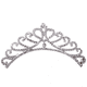thumbnail image 1 of Diadema de cristal, diademas de diamantes de imitación para mujeres, joyería para el cabello, diadema de boda, corona, tiaras de fiesta, 1 of 5
