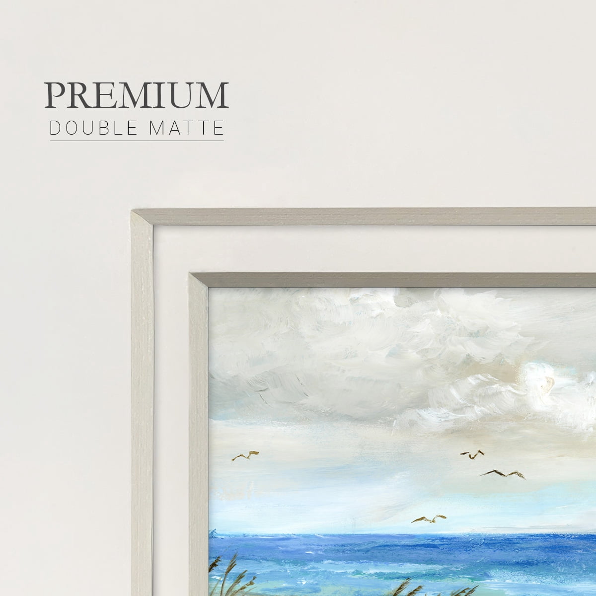 Coastal GardenPremium Framed Print