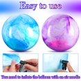 thumbnail image 3 of Juego de pelotas hinchables Deekin de PVC jaspeado de 36 cm, 4 unidades, 3 of 4