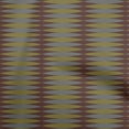 thumbnail image 1 of oneOone Rayon Brown Fabric Geometric Sewing Craft Projects Fabric Prints By Yard 56 Inch Wide, 1 of 4