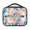 Colorful Flowers Cross, variant on Renewold Brown Bible Bags and Totes for Men Trust in The Lord with All Your Heart Printed Bible Carrying Book Case Fashion Bible Protective Cases