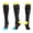 #01_Black, variant on Unisex 2026 Athletic Compression Socks Gradient Stripe Running Socks Fitness Support Crew Socks Moisture Wicking Sportswear For Hiking Gym