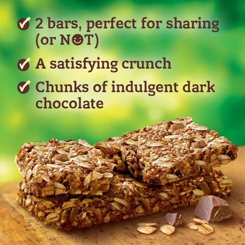 Nature Valley Crunchy Oats & Dark Chocolate Cereal Bars 5 x 42g, British Import (Pack of 3)
