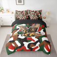 thumbnail image 2 of Feelyou Camo Duck Wildlife Twin Bedding Sets 7-Piece for Teen, Rustic Farmhouse Hunting Bedding Comforter Set, Vintage Camouflage Reversible Sheet Sets, Super Cozy Room Decor, 2 of 8