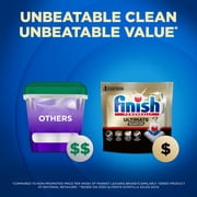 Finish Ultimate Quantum Dishwasher Pods, 50% More Cleaning Power, 21 Tabs