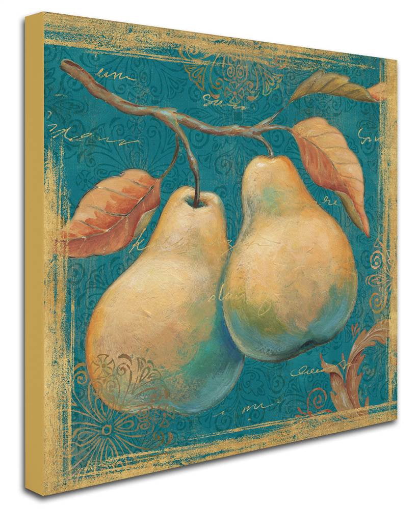 Trademark Fine Art "Lovely Fruits I" Canvas Art by Daphne Brissonnet