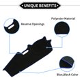thumbnail image 3 of Funda de alfombrilla de tablero Unique Bargains para Toyota Avanza 2012-2019, poliéster antideslizante negro con azul para consola central, 3 of 6